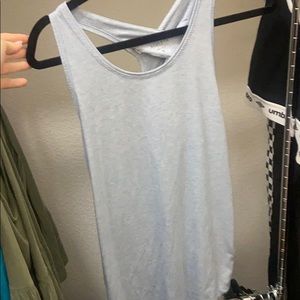 Athleta tank top - super light blue, never worn